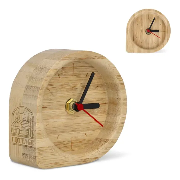 Droplet Desk clock - LT93071 (gadzety reklamowe)